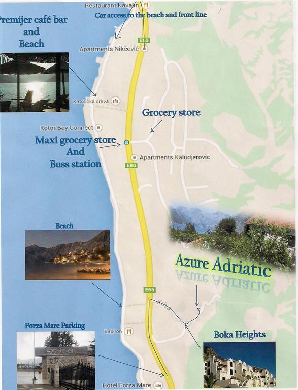 Apartament Azure Adriatic Kotor Pokój zdjęcie